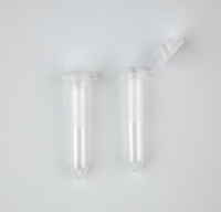 Пробирка типа Эппендорф, с защелкивающейся крышкой, с окошком для записей, градуир. нестерил., круглодонная, ПП Пробирка типа Эппендорф, с защелкивающейся крышкой, с окошком для записей, градуир. нестерил., круглодонная, ПП