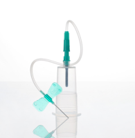 Игла-бабочка с держателем 21G x 3/4'' x 12'' 0.8мм х 19 мм, длина трубки 30 см