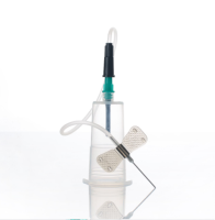 Игла-бабочка с держателем 22G x 3/4'' x 12'' 0.7мм х 19 мм, длина трубки 30 см